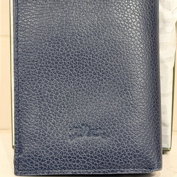 Longchamp Navy Blue Wallet Bi Fold - Picture 5 of 8
